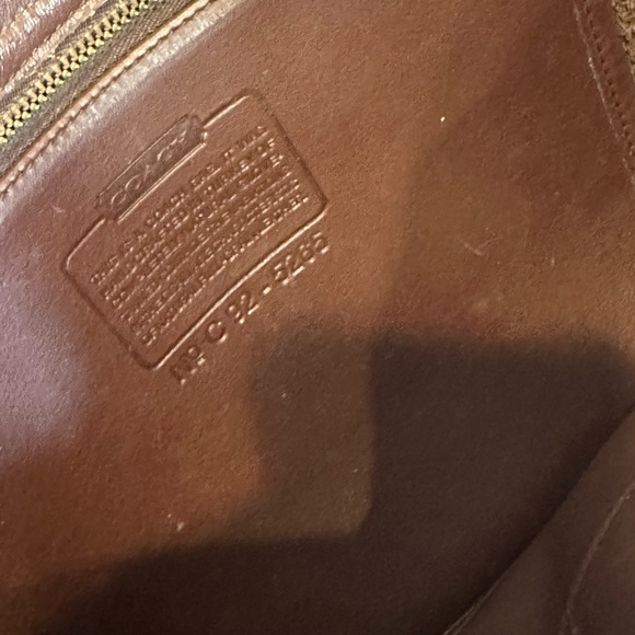 Coach brown and gold Lexington briefcase authentic - Picture 4 of 10